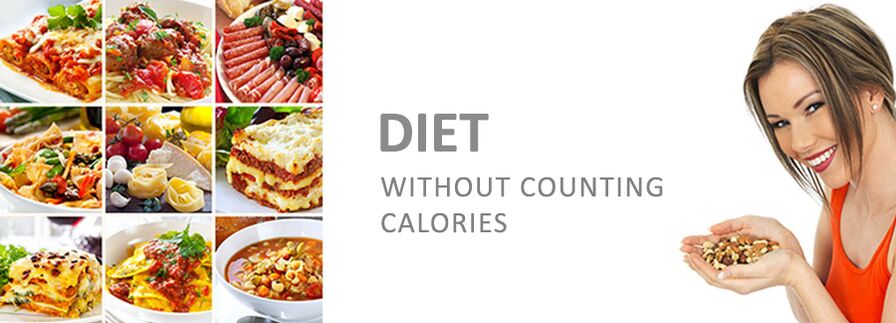 Opțiuni pentru feluri de mâncare pentru o dietă fără un cont de calorii
