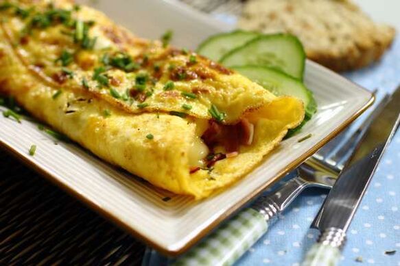 omletă bavareză