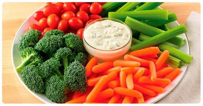 În ziua de legume a dietei cu șase petale se consumă atât legume crude, cât și cele fierte. 